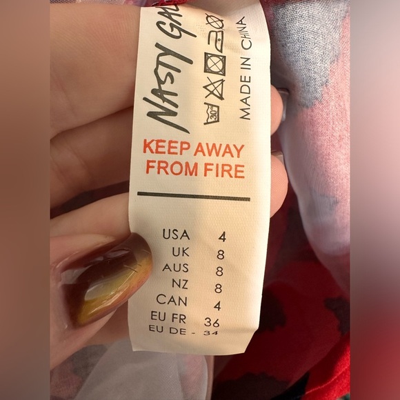 Nasty Gal Zebra Off The Shoulder Puff Sleeve Smock Top - Picture 7 of 10